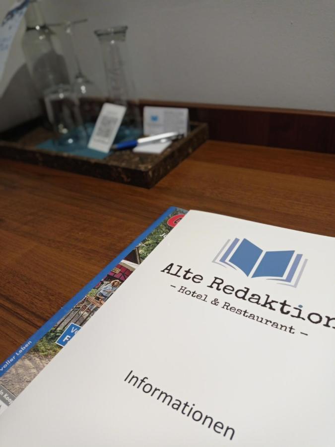 Hotel Alte Redaktion Гефельсберг Экстерьер фото